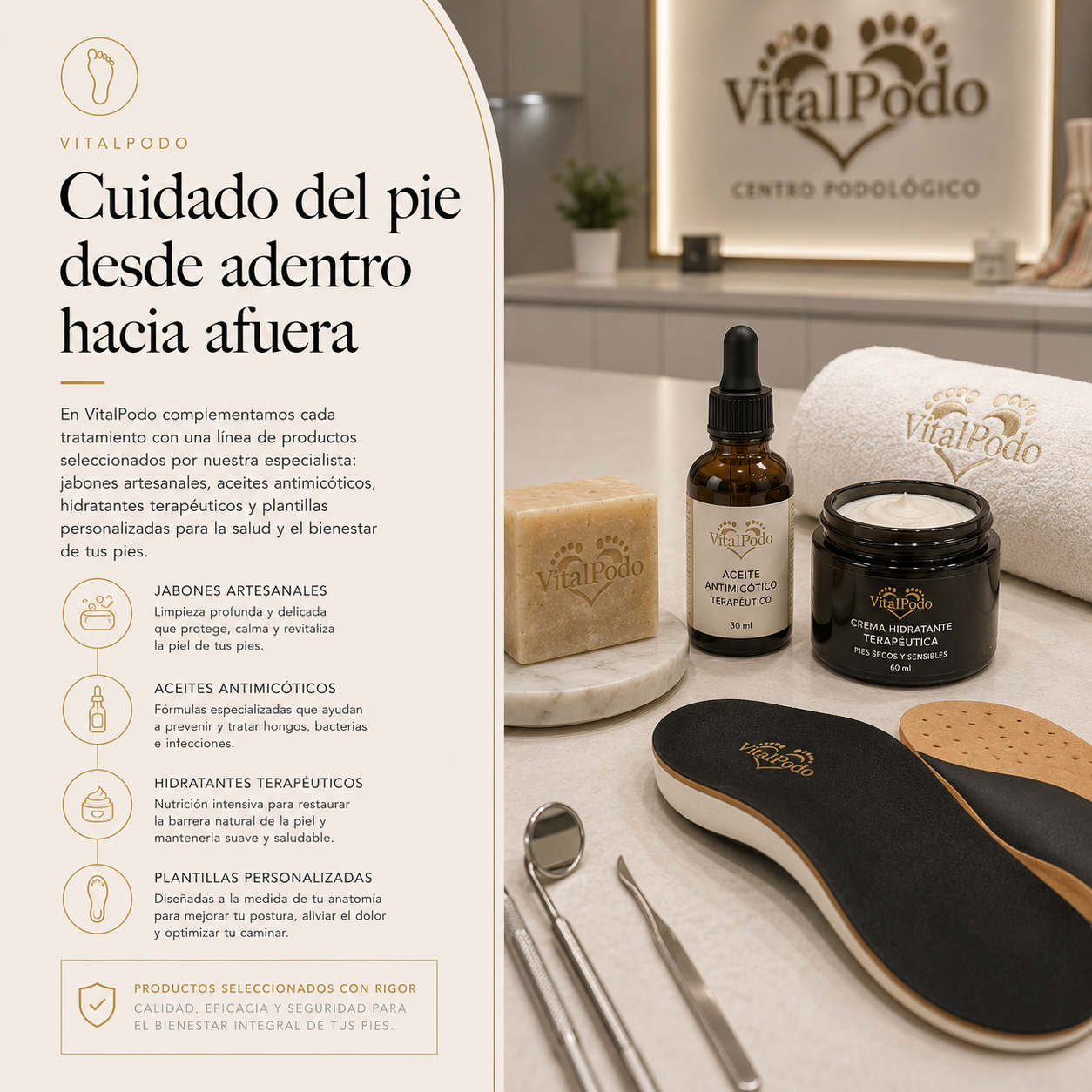 Jabones artesanales VitalPodo