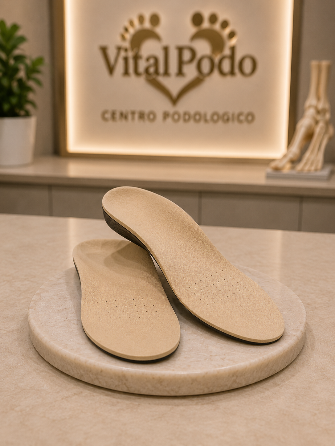 Plantilla ortopédica pie plano